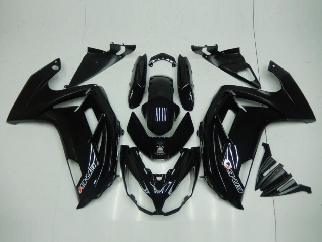 Brillante Negro Kits Completo Carenado Moto ABS Kawasaki EX650 2012-2016 Brillante Negro Kits Completo Carenado Moto ABS Kawasaki EX650 2012-2016