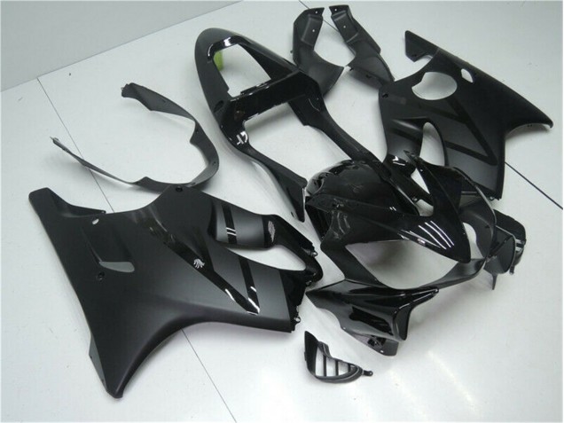 Brillante Negro Mate Carenado Moto Honda CBR 600 F4i 2001-2003 Brillante Negro Mate Carenado Moto Honda CBR 600 F4i 2001-2003