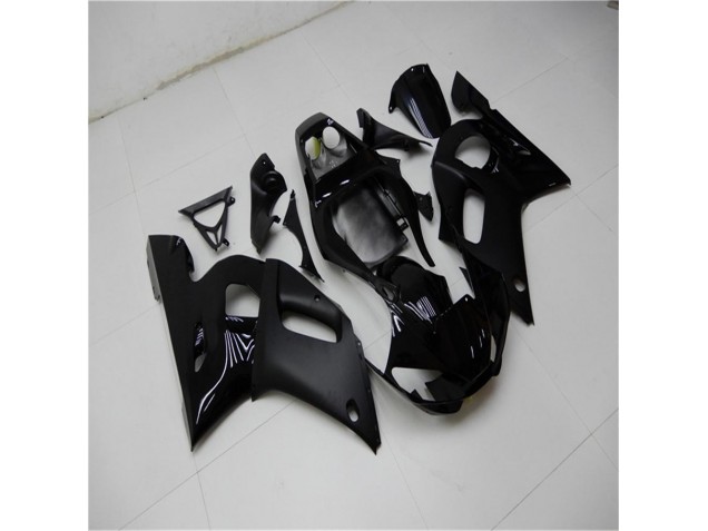 Brillante Negro Mate Carenado Moto Yamaha R6 1998-2002