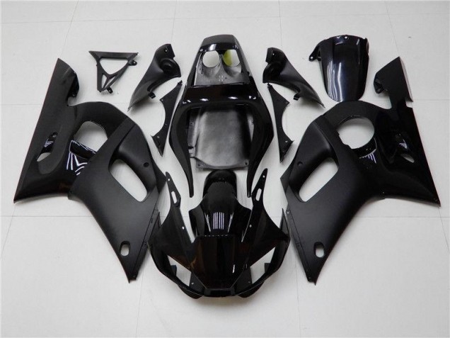 Brillante Negro Mate Carenado Moto Yamaha R6 1998-2002