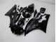 Brillante Negro Mate Carenado Moto Yamaha R6 2006-2007