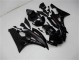 Brillante Negro Mate Carenado Moto Yamaha R6 2006-2007