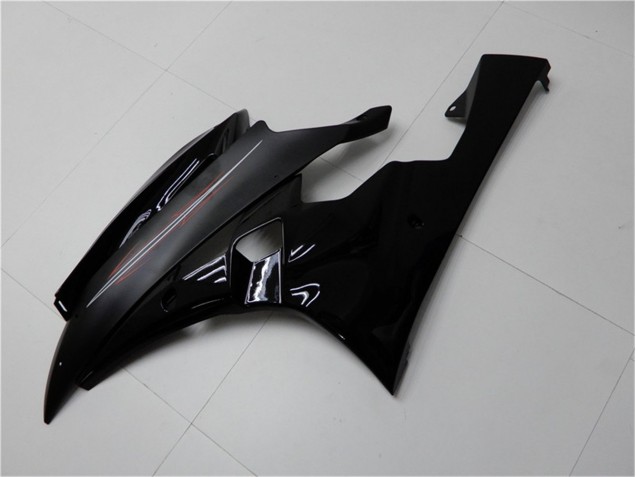 Brillante Negro Mate Carenado Moto Yamaha R6 2006-2007