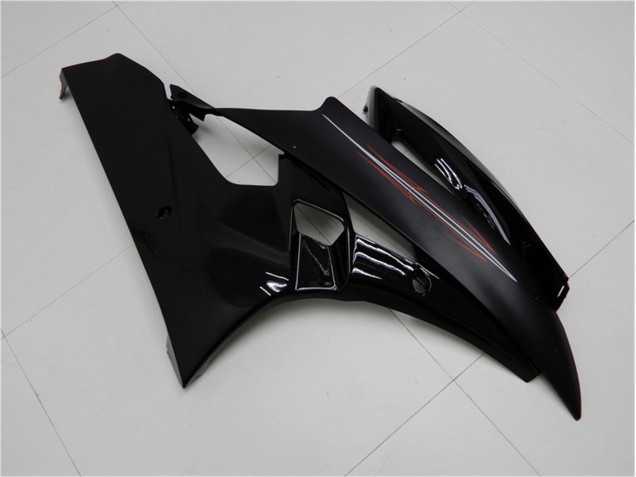 Brillante Negro Mate Carenado Moto Yamaha R6 2006-2007