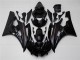 Brillante Negro Mate Carenado Moto Yamaha R6 2006-2007