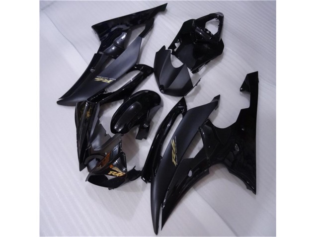Brillante Negro Mate Carenado Moto Yamaha R6 2008-2016