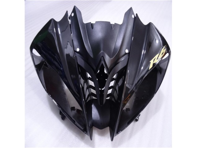 Brillante Negro Mate Carenado Moto Yamaha R6 2008-2016