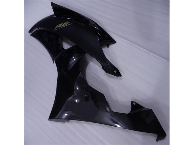 Brillante Negro Mate Carenado Moto Yamaha R6 2008-2016