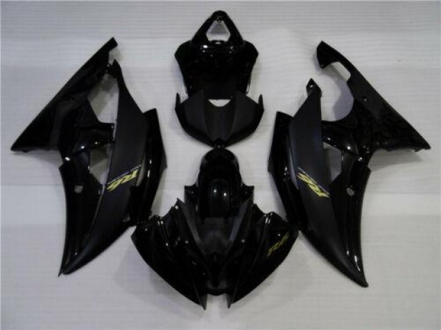 Brillante Negro Mate Carenado Moto Yamaha R6 2008-2016
