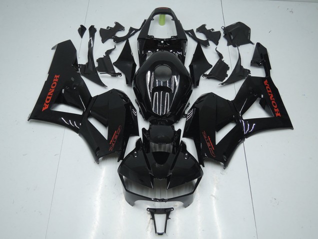 Brillante Negro con Rojo Pegatinas Carenado Moto Honda CBR 600 RR 2013-2021 Brillante Negro con Rojo Pegatinas Carenado Moto Honda CBR 600 RR 2013-2021
