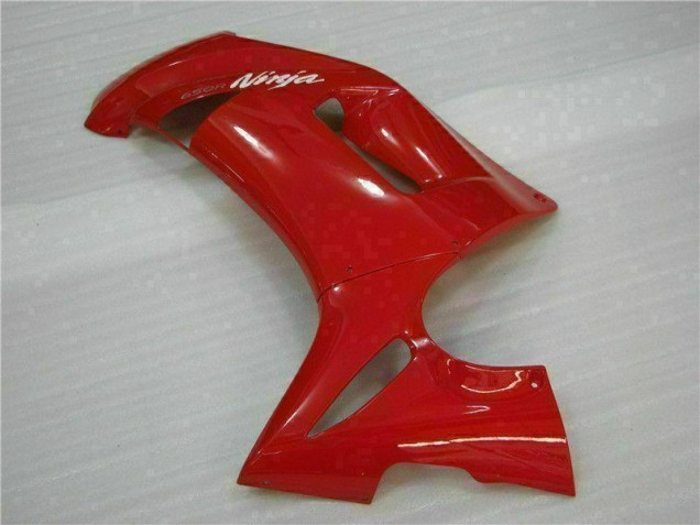Brillante Rojo Carenado Moto Kawasaki EX650 2006-2008 Brillante Rojo Carenado Moto Kawasaki EX650 2006-2008