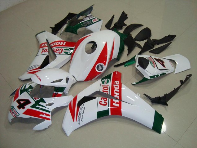 Castrol Oscuro Verde Carenado Moto Honda CBR 1000 RR 2008-2011 Castrol Oscuro Verde Carenado Moto Honda CBR 1000 RR 2008-2011