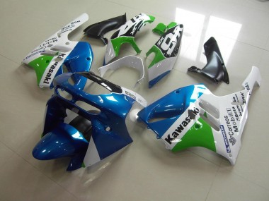 Claro Azul Blanco Carenado Moto Kawasaki ZX9R 1994-1997