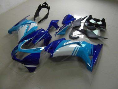 Claro & Oscuro Azul Carenado Moto Kawasaki ZX 250R 2008-2012