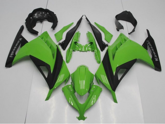 Estilo OEM Verde Carenado Moto Kawasaki ZX 300R 2013-2016 Estilo OEM Verde Carenado Moto Kawasaki ZX 300R 2013-2016