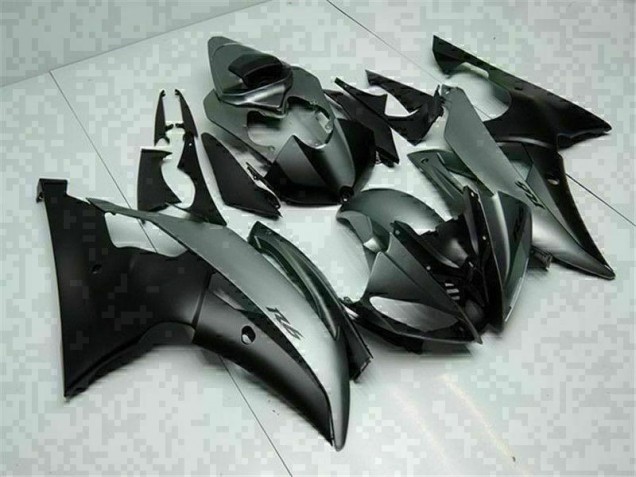 Gris Negro ABS Carenado Motocicleta Yamaha R6 2008-2016 Gris Negro ABS Carenado Motocicleta Yamaha R6 2008-2016