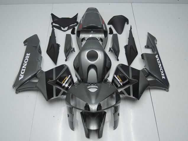 Gris Negro Carenado Moto Honda CBR 600 RR 2005-2006