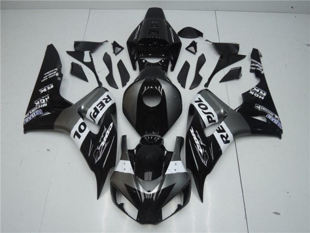 Gris Negro Repsol ABS Moto Plásticos Honda CBR 1000 RR 2004-2005