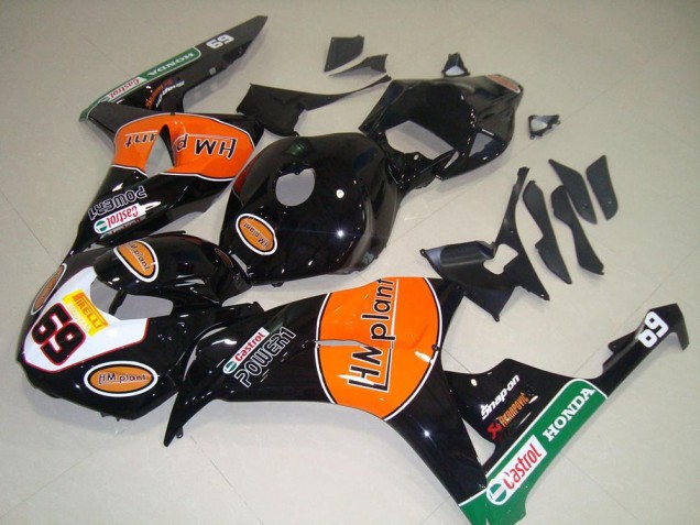 Hm Plant Carrera Carenado Moto Honda CBR 1000 RR 2006-2007