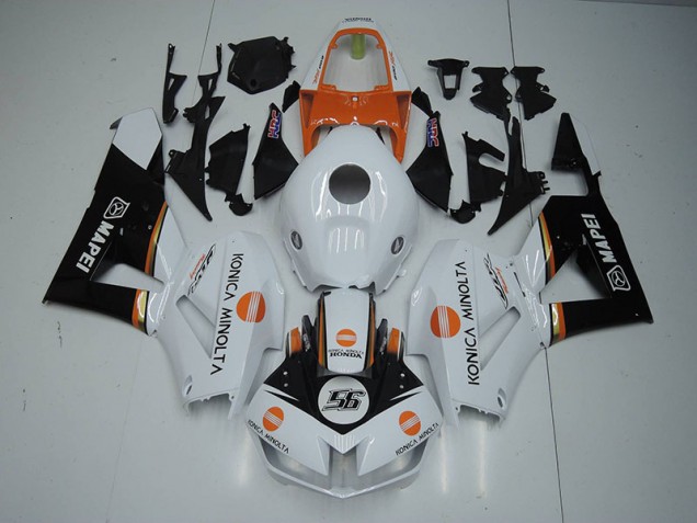 Konica Minolta 56 Carenado Moto Honda CBR 1000 RR 2012-2016 Konica Minolta 56 Carenado Moto Honda CBR 1000 RR 2012-2016
