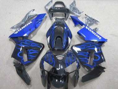 Llama azul negra Carenado Moto Honda CBR 600 RR 2005-2006