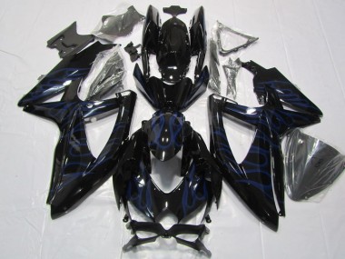 Llama azul negra Carenado Moto Suzuki GSXR 600 K8 2008-2010