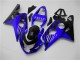 Carenados Moto Suzuki GSXR 600/750 2004-2005 - Azul Negro Brillante