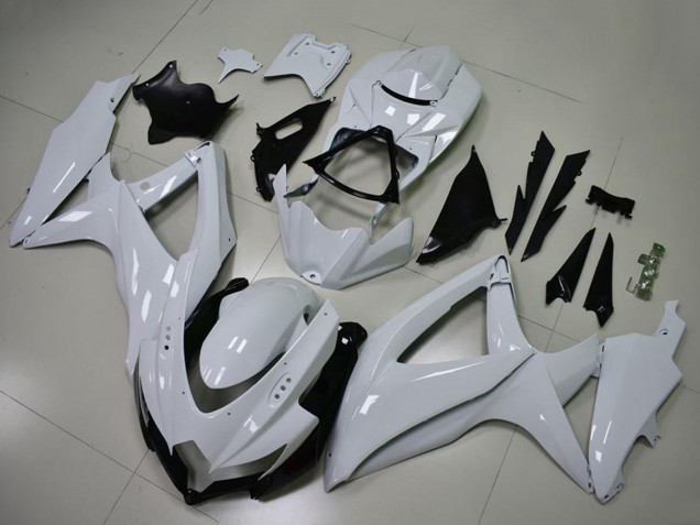 Carenados Moto Suzuki GSXR 600/750 2008-2010 - Blanco Brillante