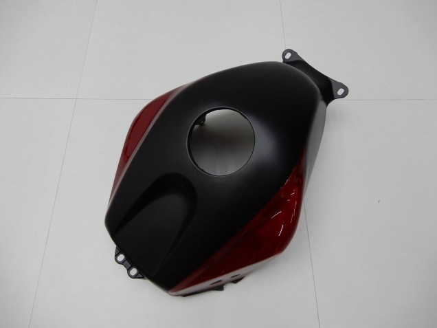 Carenados Moto Honda CBR600RR 2003-2004 - Rojo Negro Mate Raya