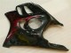 Carenados Moto Honda CBR600 F3 1995-1996 - Negro Brillante Rojo Llama