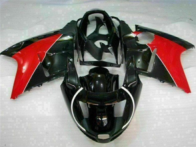 Carenados Moto Honda CBR1100XX Blackbird 1996-2007 - Rojo Negro Brillante