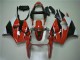 Carenados Moto Kawasaki ZX6R 2000-2002 - Blanco Rojo Negro Brillante