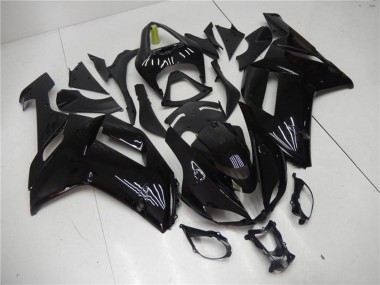 Carenado Moto ABS Kawasaki ZX6R 2007-2008 - Negro Brillante