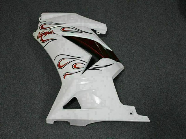 Carenados Moto Kawasaki EX250 2008-2012 - Blanco Rojo