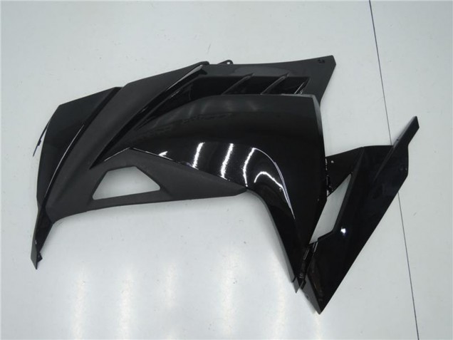 Carenados Moto Kawasaki Ninja 300 EX300R 2013-2024 - Negro Brillante Negro Mate