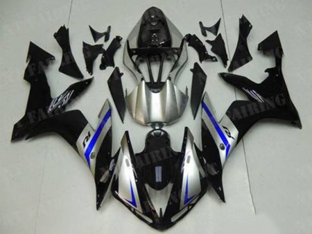 Carenados Moto Yamaha YZF R1 2004-2006 - Plata Azul Negro
