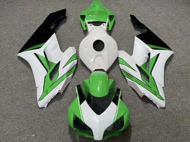 Carenados Moto Honda CBR1000RR 2004-2005 - Blanco Verde Negro Brillante