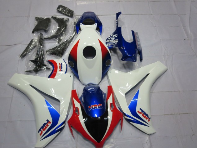 Carenados Moto Honda CBR1000RR 2008-2011 - Blanco Rojo Azul OEM Estilo HRC