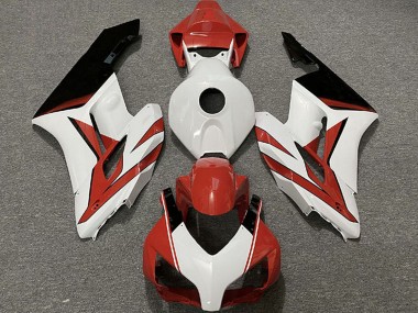 Carenados Moto Honda CBR1000RR 2004-2005 - Blanco Rojo Negro Brillante