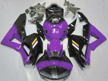 Carenados Moto Honda CBR600RR 2013-2026 - Púrpura Negro Brillante Blanco Amarillo