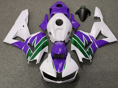 Carenados Moto Honda CBR600RR 2013-2026 - Blanco Púrpura Verde