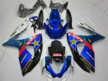 Carenados Moto Suzuki GSXR 1000 2009-2016 - Azul Rojo Negro Blanco RockStar