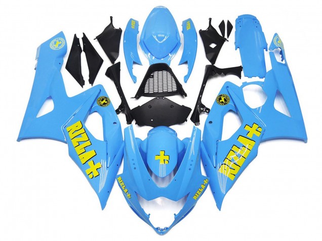Carenados Moto Suzuki GSXR 1000 2005-2006 - Azul Amarillo Rizla