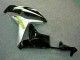 Carenado Moto Honda CBR600RR 2007-2008 - Blanco Verde Negro Brillante Hannspree