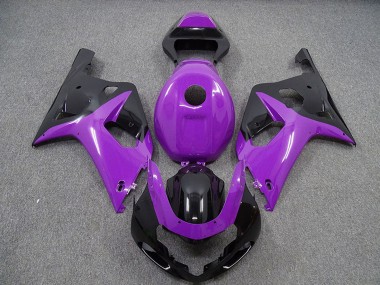 Carenados Moto Suzuki GSXR 600 / GSXR 750 2001-2003 - Púrpura Negro Brillante