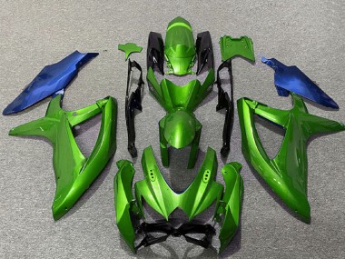 Carenados Moto Suzuki GSXR 600 / GSXR 750 2008-2010 - Verde Azul