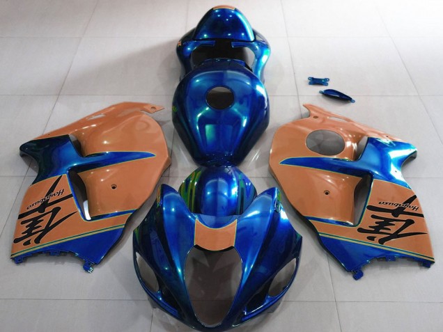 Carenados Moto Suzuki GSXR 1300 1996-2007 - Azul Brillante Bronceado del Desierto
