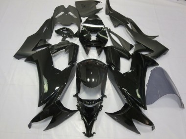 Carenados Moto Kawasaki ZX10R 2008-2010 - Negro Brillante Negro Mate