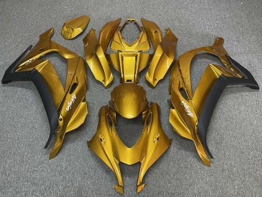 Carenados Moto Kawasaki ZX10R 2016-2020 - Oro Negro Blanco Ninja