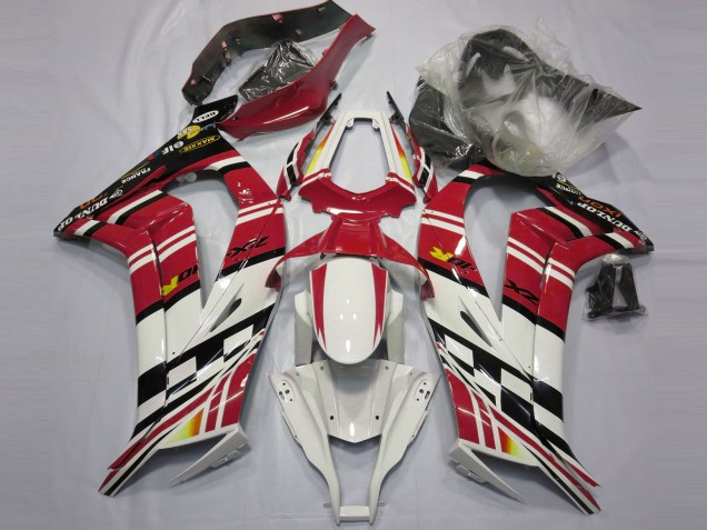 Carenados Moto Kawasaki ZX10R 2011-2015 - Rojo Negro Blanco Amarillo